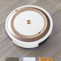 Robô Vacuum Cleaner, USB Recarregável, 5-em-1, Limpeza Automática, Máquina de varrer, Aspiradores, Novo - Image 3