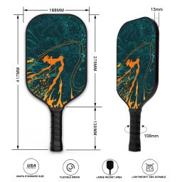 Pickleball popular deve ter remo de pickleball ofensivo de fibra de vidro, tacos de críquete, raquetes de tênis de praia Fornecimento direto da fábrica ﻿ - Image 6