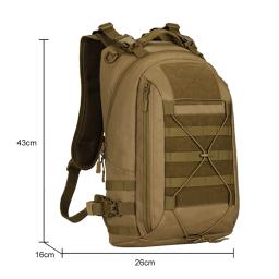 25l molle edc 1000d à prova dwaterproof água trekking caça saco mochila militar do exército ao ar livre viagem mochilas camo tático saco de escalada - Image 6
