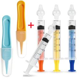 Aspirador nasal do bebê com pinças de limpeza do nariz, Irrigador nasal com pinça para recém-nascidos e crianças, profissional - Image 1
