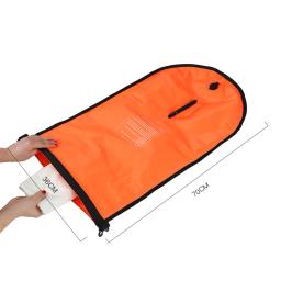 Inflável aberta bóia de natação, saco de reboque flutuante Airbags duplos, esporte aquático salva-vidas, piscina de bóia de natação, saco de secagem de ar inflado - Image 4