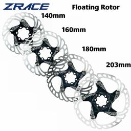 Rotor de freio de bicicleta ZRACE Rotor flutuante de forte dissipação de calor 160mm 180mm 203mm Freio a disco MTB - Image 1