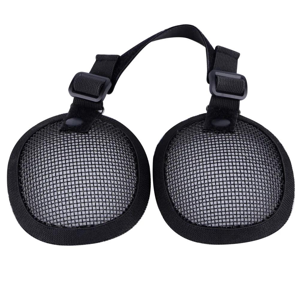 Tactical Steel Mesh Ear Protector para capacetes rápidos, Airsoft Field Equipment, Capa de proteção para a maioria dos capacetes - Image 1