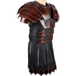 Medieval antigo grego legião romana gladiador couro do plutônio cuirass ombro peito armadura viking guerreiro cavaleiro cosplay traje larp - Image 2