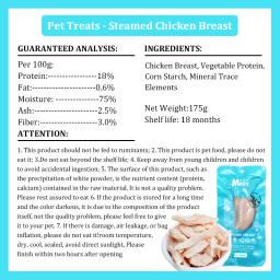 Peito de frango cozido, Natural Fresco Nutritivo de Alta Proteína, Peça Inteira para Gato e Cachorro, 40g, Novo - Image 6