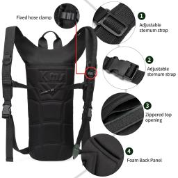 Trail Running Mochila Ultra Leve, Colete de Hidratação, Maratona, Bicicleta, Bolsa De Água 3L - Image 4