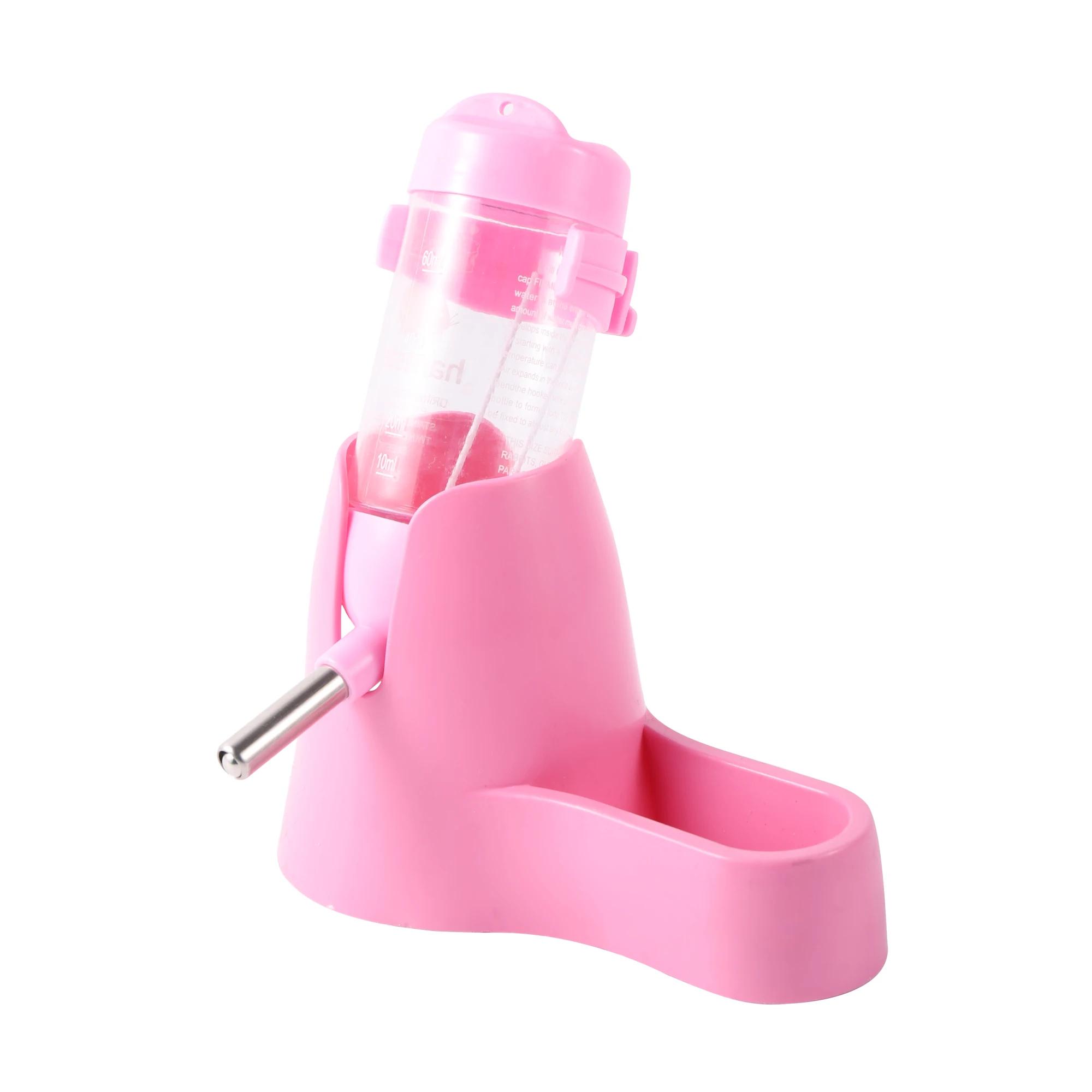 1 pacote automático hamster bebedor 80ml pequeno animal roedor esquilo hamster bebedor com alimentação calha suprimentos para animais de estimação - Image 1