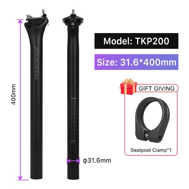 TOSEEK Selim de Carbono 3K Fosco Offset 20mm - Leveza e Domínio