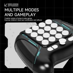 Electronic Pop Light Up Game, Handle Toys para Crianças e Adultos, Anti Stress Relief, Chases, Light Game Console, Xmas Gifts - Image 4