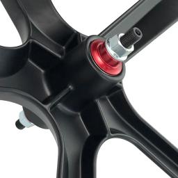 Magicbros roda de bicicleta 700c v freio liga magnésio 5 raios roda única velocidade fixie pista bicicleta dianteiro traseiro engrenagem fixa rodado - Image 5