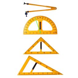 Ferramenta Geometria para Professores, Desenho Matemática, Equipamentos Geométricos, Engenharia - Image 1
