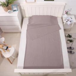 Ultraleve Sleeping Bag Liner Seda Exterior Único Sleeping Bag Liner Viagem Hotel Dormir Sack Liner com Travesseiro Bag 75x 210cm - Image 4