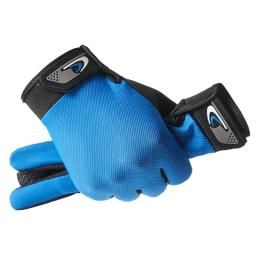 Luvas de pesca de dedo completo para homens e mulheres, touchscreen longo, acessórios respiráveis, 1 par - Image 4