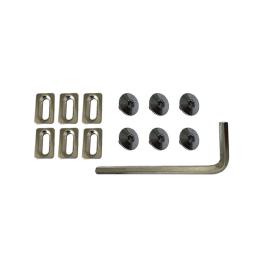 Atualize suas presilhas de pedal para melhor desempenho, kit de presilhas para pedais de bicicleta de estrada com 6 arruelas e 6 parafusos m5 - Image 5