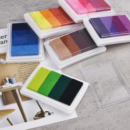 DIY Almofada De Tinta Do Vintage para Scrapbooking, Selos De Borracha Tintas, Pintura Dedo, Gradiente, Cor Sólida, Selo Artesanato - Image 6