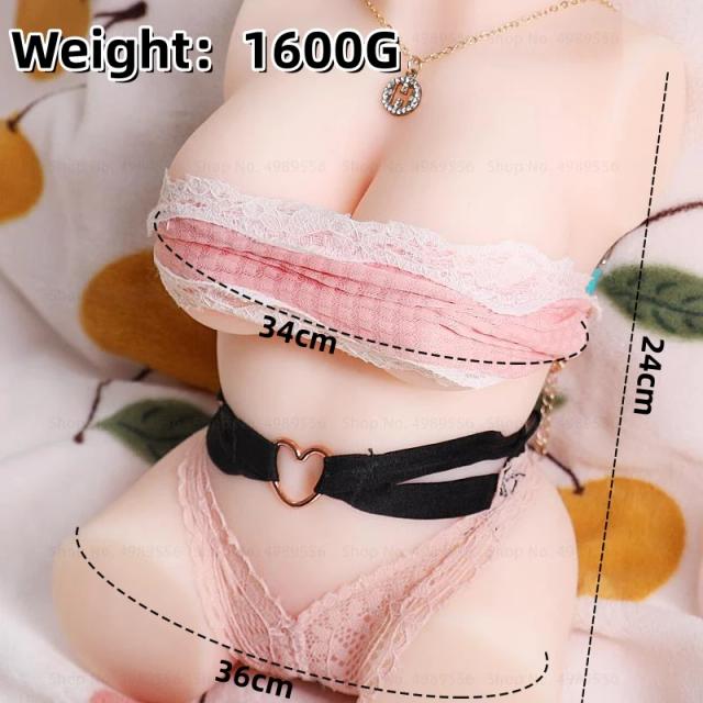 Amlar Masturbador Masculino Silicone Duplo Furo 1 Unidade