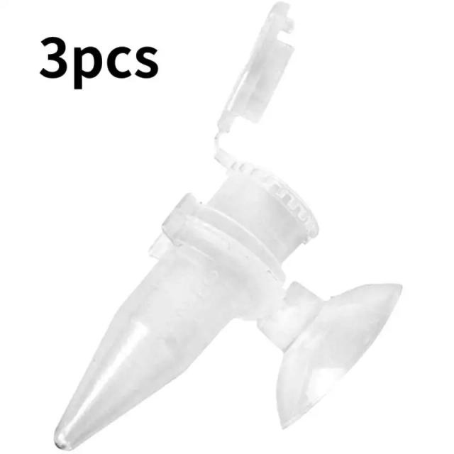 Alimentador Automático de Peixes com Funil para Ovos de Camarão e Vermes Vermelhos - Acessórios Práticos para Aquários e Alimentação de Peixes Betta