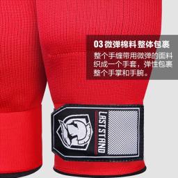 Luvas de Boxe Gel Ultra Grosso, Proteção contra Envoltório de Pulso, Absorvente de Choque, Super para Kickboxing, Envoltórios Respiráveis, 1 Par - Image 5