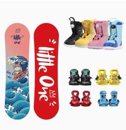 Crianças encadernações raquetes de neve conjunto de snowboard meninos e meninas all-round snowboard crianças snowboard - Image 5
