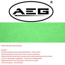Aeg 1000rd precisão 6mm biodegradável airsoft tracer bb 0.2g 0.25g - Image 1