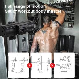 Multi-Function Polia Portátil Trainer, Maca Abrangente, Ginásio Fitness, Cabo Acessório, Treinamento de Força - Image 5