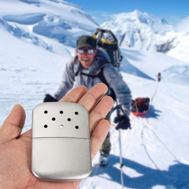 Aquecedor de Mão Reutilizável Portátil para Esportes ao Ar Livre, Camping e Caminhadas