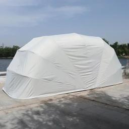 Tenda portátil manual à prova d'água, casa de carro, abrigo dobrável, dossel de estacionamento, aço galvanizado, garagem retrátil - Image 5