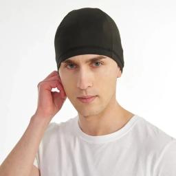 Forro respirável do capacete da motocicleta, tampão antisuor do ciclismo, chapéu de equitação do verão, esportes ao ar livre de secagem rápida, bicicleta caminhadas chapéu - Image 3
