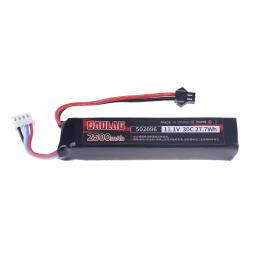 Bateria Lipo para Pistola de Água, Airsoft BB Air Pistol, Brinquedos Elétricos, Peças de Armas, 11.1V, 3S, 2500mAh, 30C, 502096 - Image 3