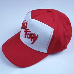 Anime Jogo Cosplay Chapéu Caminhão Motorista Terry Bogard Boxe Algodão Baseball Hat Boxer Fatal Fury Carta Bordado Bonés - Image 2
