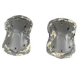 Joelheira tática para crianças, joelheira de combate, engrenagem protetora de segurança, airsoft, paintball, caça, jogo de guerra, esporte, criança, macho - Image 4