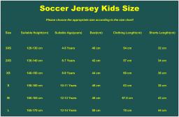 3-Piece Futebol Jerseys Set para Crianças, Juventude Camisas e Shorts, Uniformes De Treinamento - Image 6