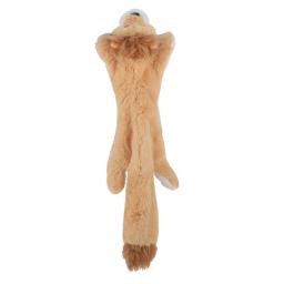 Venda quente bonito brinquedos de pelúcia guinchar animal de estimação lobo coelho animal de estimação brinquedo de pelúcia cão mastigar assobiando estridente envolvido esquilo cão brinquedos - Image 4