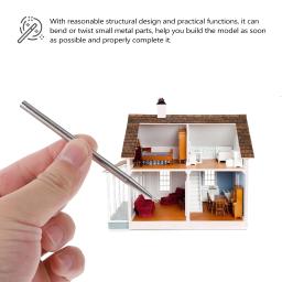 7 pçs ferramentas diy modelo quebra-cabeça fazendo 3d quebra-cabeças modelos de montagem jóias kit de quebra-cabeça de metal montagem dobra - Image 4
