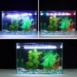 Luz do aquário à prova dwaterproof água led tanque de peixes luz subaquática clipe lâmpada aquários decoração iluminação planta lâmpada 58cm 220v 110v plugue da ue - Image 6