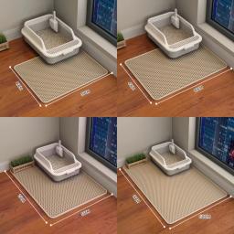 Tapete de areia de gato de tamanho grande, dupla camada impermeável Pet Litter Box, almofada de areia antiderrapante, cama lavável, produtos limpos - Image 6
