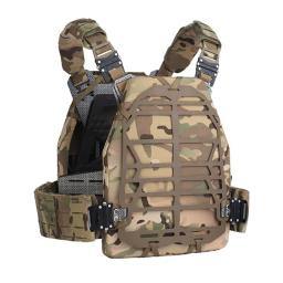 Paintball Modular MOLLE colete tático, Airsoft Plate Carrier, Quick Release Buckle, Caça Vest, Conforto Forro Equipamento de proteção - Image 1