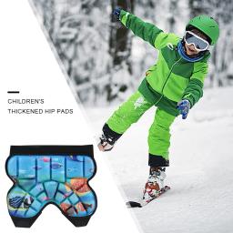 Equipamento de proteção para esportes de esqui infantil, patinação de rolo Hip Pad, calças anti-queda para crianças, skate butt pad - Image 4
