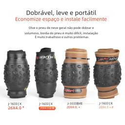 Tanke anti punctura neve praia bicicleta pneu ao ar livre ciclismo mtb bicicleta anti-deslizamento pneu gordo 20x4.0 26x4.0 pneu resistente a punctura - Image 2