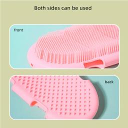 Japanese Lovely Wind Bathing Brush com Massagem de Silicone e Cutina Removendo Luvas, Pet Bath Brush e Body Scrubber - Image 3