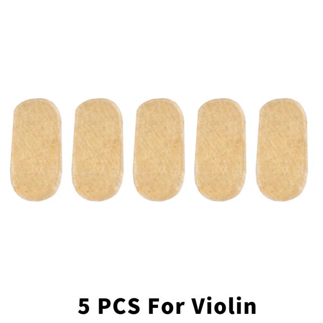 Protetores de Cordas para Violino e Viola com 50 Peças de Ponte de Pergaminho como Acessórios Musicais