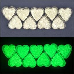 Luminous epóxi resina de enchimento lantejoulas, lua e estrelas Glitters, DIY Silicone Mold, Nail Art, Jóias Fazendo Decoração, 3mm, 1000Pcs, Lot - Image 4