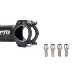 Parafusos de aço inoxidável Stem, Riser Parafusos, Anexos de bicicleta, Road Bike, Guiador Riding, M5 x 18mm, 6Pcs - Image 3