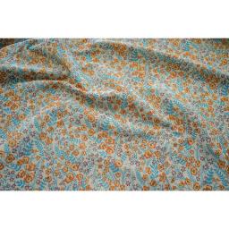 Estilo pastoral pintura a óleo textura fio tingido jacquard tecido feminino grosso outono inverno vestido saco diy que faz a tela 50cm x 150cm - Image 5