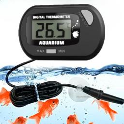 Aquário Digital Termômetro com Ventosa, Fish Tank Temperatura Sensor, Medidor Tester, atualizado - Image 1
