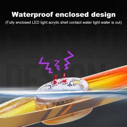 LED Rotatable Fishing Lure Luz, Underwater Eye Shape, Squid Isca, Luminous Lure, Acessórios de pesca - Image 6
