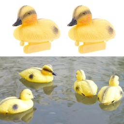 Pato flutuante estátua para decoração do jardim, estatueta, decoração do gramado, caça Decoy, 2PCs - Image 3