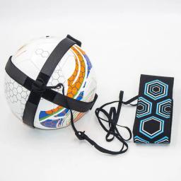 Treinador De Chute De Futebol Ajustável, Bola De Futebol, Prática Solo, Equipamento Auxiliar, Treinador Esportivo, Assistência Cinto Elástico - Image 3
