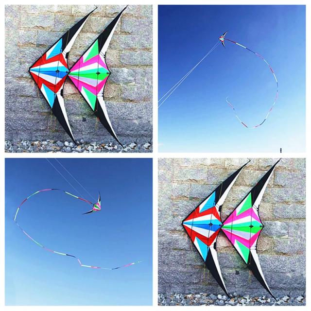 Kites de Acrobacia Profissionais para Adultos - Com Corda, 240cm, Frete Grátis