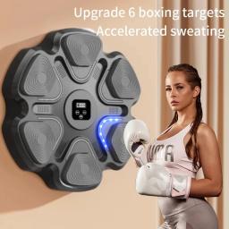 Smart Music Boxing Machine para adultos e crianças, Sports Fitness Trainer, Home Exercício Response, Boxing Wall Target, Novo - Image 1